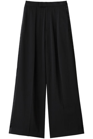 ランバン オン ブルー/LANVIN en Bleuのサイドテープワイドパンツ(110600/110601)