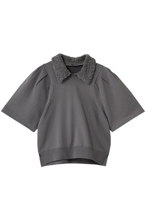 ランバン オン ブルー/LANVIN en Bleuのフラッグヤーンカラー2ｗａｙニット(110300/110301)