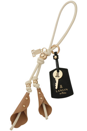 ランバン オン ブルー/LANVIN en Bleuのシャルマン レザーコーンチャーム 485092(140900/140902)