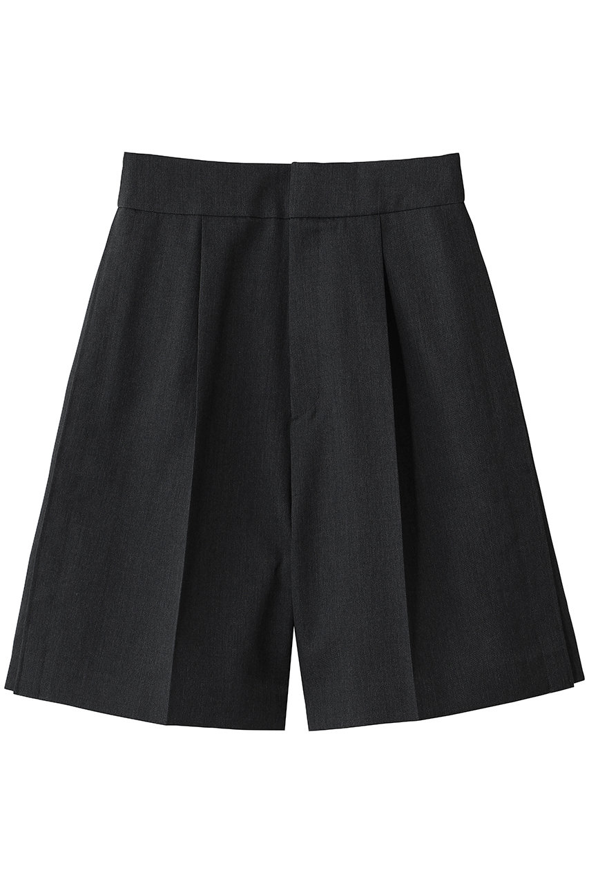 ランバン オン ブルー/LANVIN en Bleuのウールツイルショートパンツ(チャコールグレー/3696406)