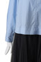 チュールコンビシャツワンピース ランバン オン ブルー/LANVIN en Bleu