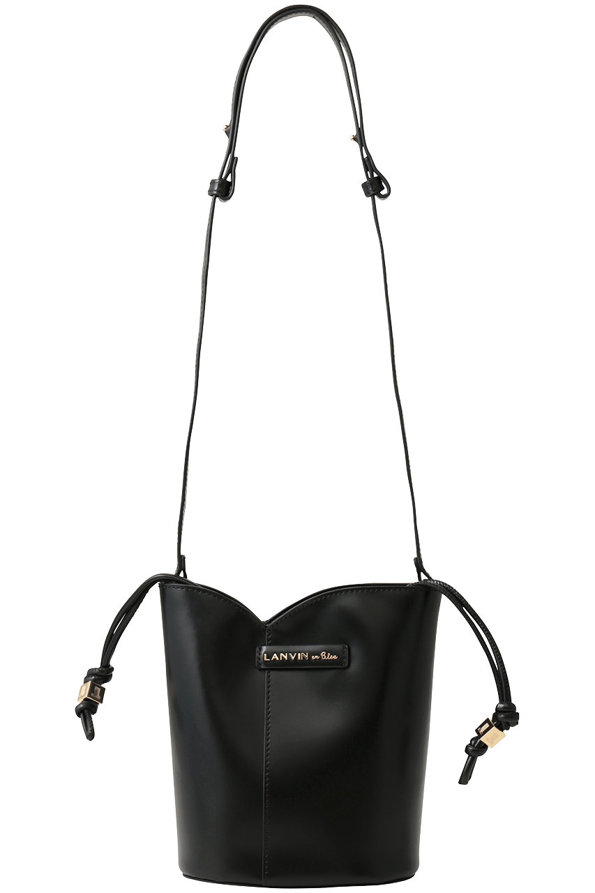 LANVIN en Bleu コンスタン バケツバッグ 485080 (ブラック, F) ランバン オン ブルー ELLE SHOP