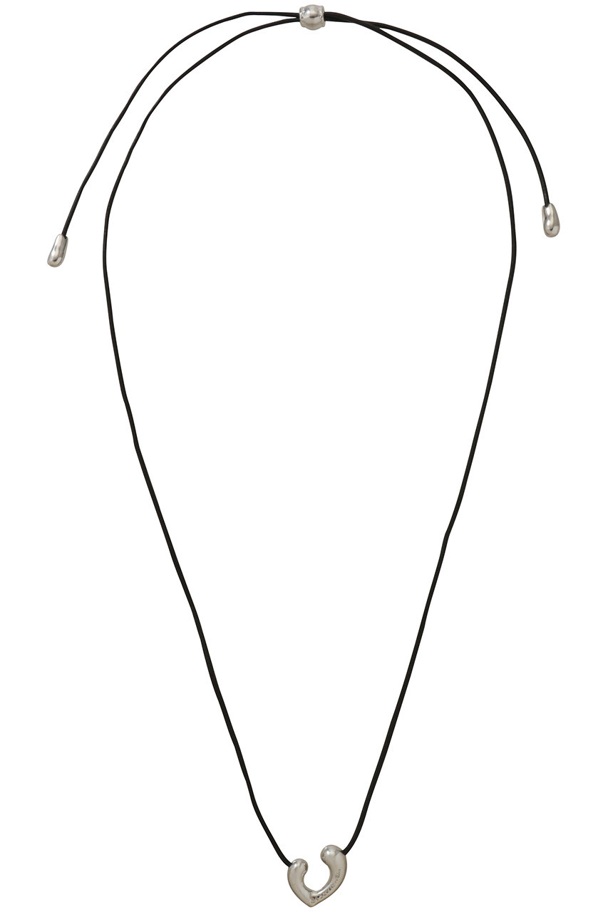 LANVIN en Bleu プランプハートメタルチョーカー (シルバー, F) ランバン オン ブルー ELLE SHOP