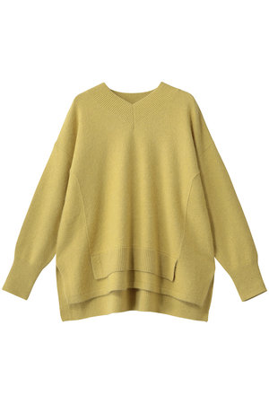 ランバン オン ブルー/LANVIN en BleuのＶネックラクーンニット(110300/110301)