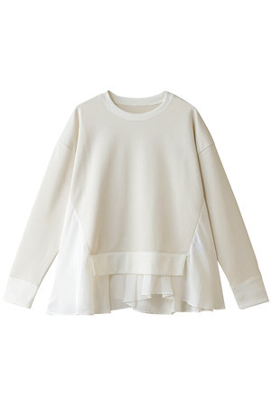 ランバン オン ブルー/LANVIN en Bleuのコンビスウェットプルオーバー(110100/110105)