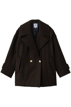 ランバン オン ブルー/LANVIN en BleuのメルトンヨークＰコート(110900/110902)
