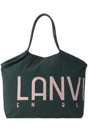 ランバン オン ブルー/LANVIN en Bleuのロゴドロストトートバッグ(120200/120201)