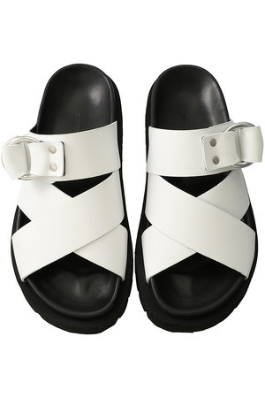 ピエール アルディ/PIERRE HARDYのCROSS RIDE フットベッドサンダル