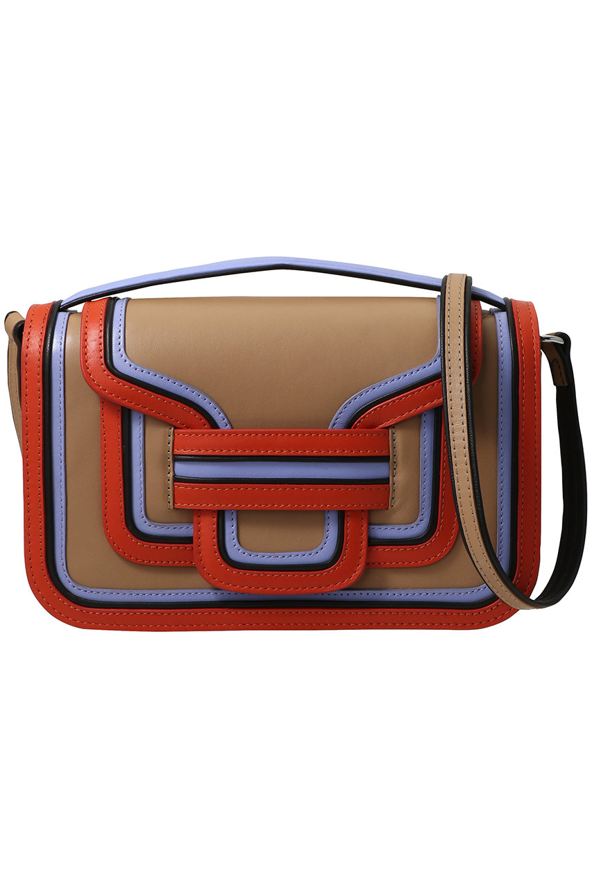 ピエール アルディ/PIERRE HARDYのALPHA MAXI 2wayハンドバッグ(カプチーノ×マルチ/XR04PI)