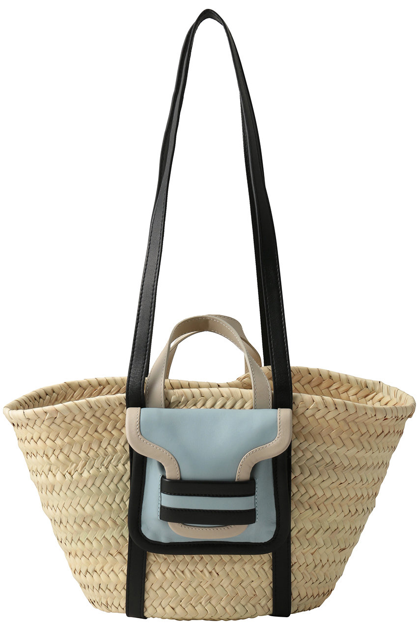 ピエール アルディ/PIERRE HARDYのALPHA MINI バスケット(ライトブルーマルチ/AEV05)