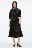 送料関税込【3.1 Phillip Lim】サテンノットドレープドレス 送料関税込【3.1 Phillip Lim】サテンノットドレープドレス