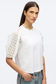 BRODERIE ANGLAISE コンボTシャツ