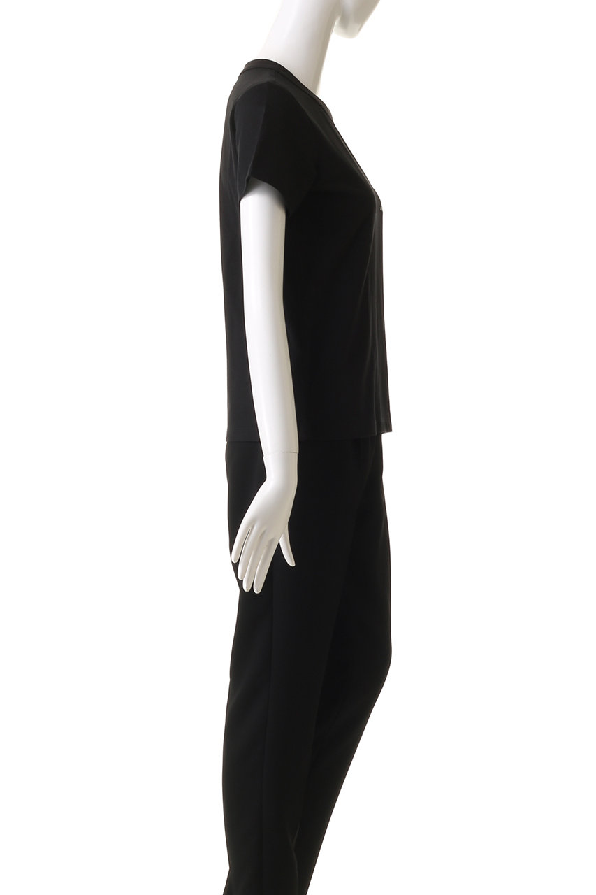 3.1 PHILLIP LIM フィリップリム Tシャツ 半袖 ブラック XS 3.1 Phillip Lim(3.1 フィリップ リム)｜BRODERIE ANGLAISE