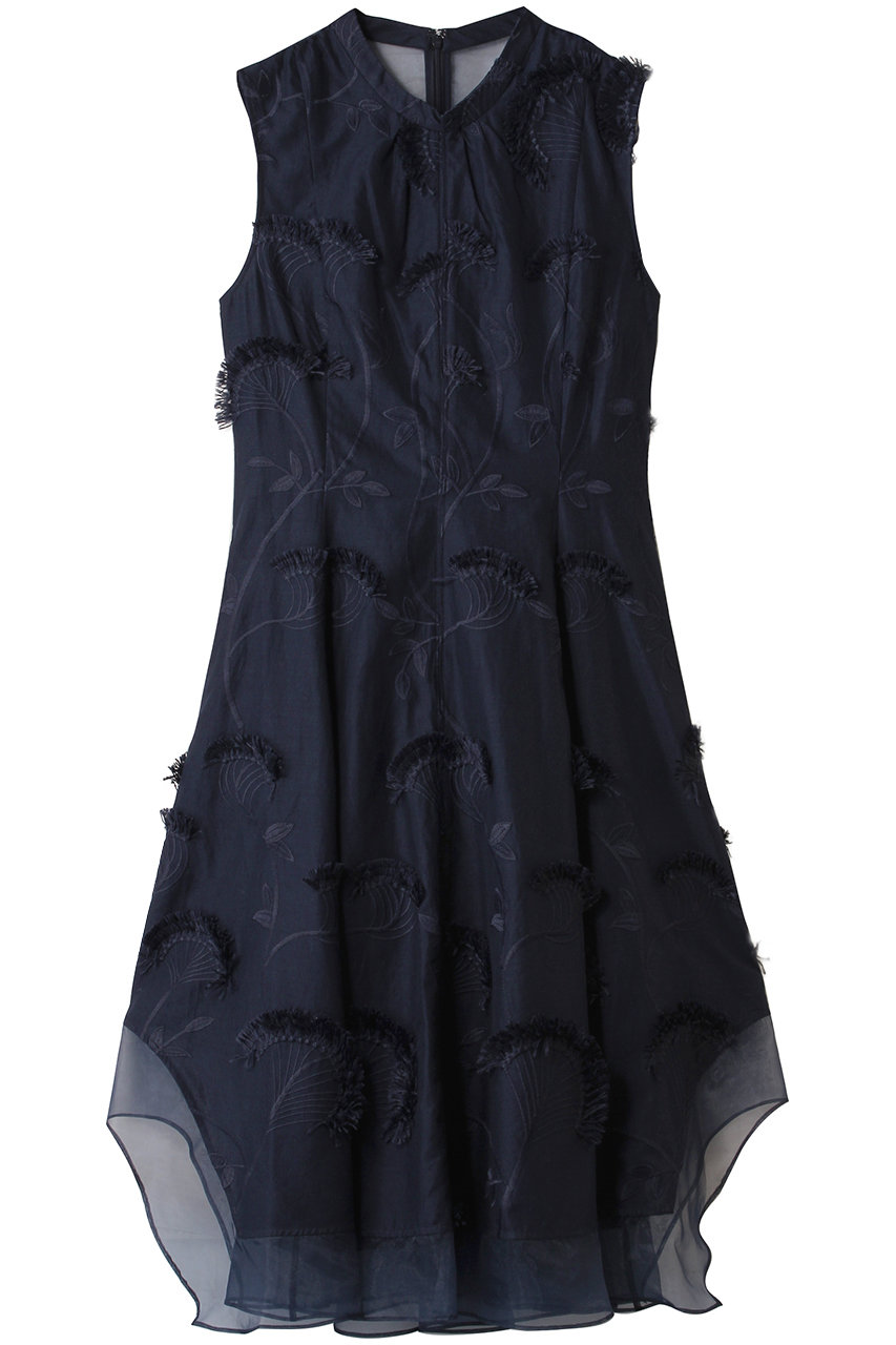 3.1 Phillip Lim オーガンジー コンビ スリーブレス ドレス (ミッドナイト, 4) 3.1 フィリップ リム ELLE SHOP 3.1 Phillip Lim オーガンジー コンビ スリーブレス ドレス (ミッドナイト, 4) 3.1 フィリップ リム ELLE SHOP