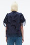 オーガンジー コンビネーション ショートスリーブ フラウンス トップス 3.1 フィリップ リム/3.1 Phillip Lim