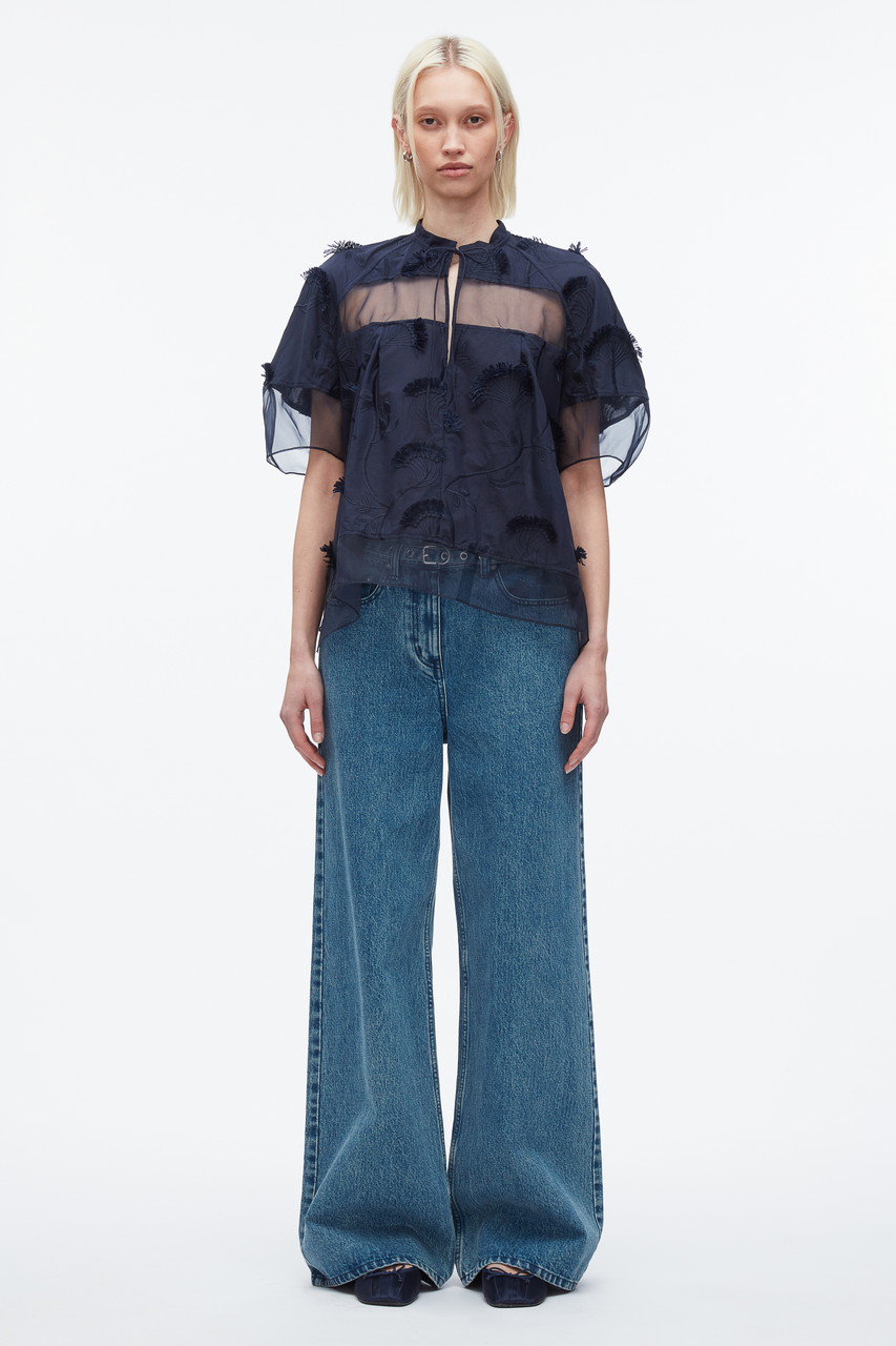 3.1 Phillip Lim(スリーワン フィリップ リム) シアートップス 3.1 Phillip Lim スリーワンフィリップリム 20SS グラフィック
