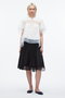 オーガンジー コンビネーション ショートスリーブ フラウンス トップス 3.1 フィリップ リム/3.1 Phillip Lim