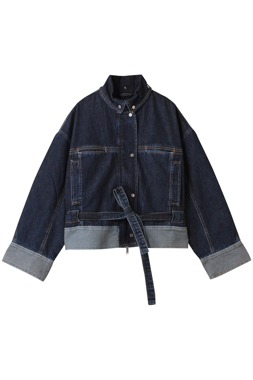 3.1 Phillip Lim ウエストタイ ボクシージャケット (ダークインディゴ, XS) 3.1 フィリップ リム ELLE SHOP 3.1 Phillip Lim ウエストタイ ボクシージャケット (ダークインディゴ, XS) 3.1 フィリップ リム ELLE SHOP