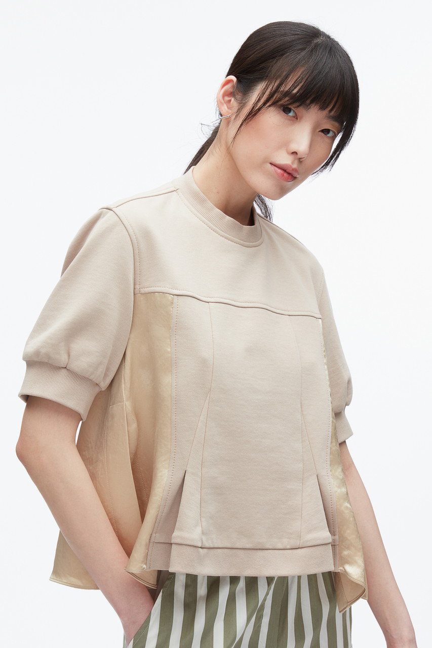 専用　美品　フィリップリム 3.1 Phillip Lim(3.1 フィリップ リム)｜SATIN コンビ パフスリーブ