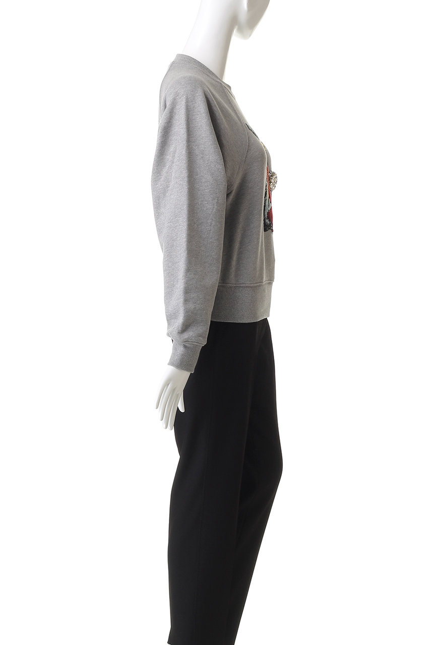 【3.1 Phillip Lim】XS トレーナー グレー 3.1 Phillip Lim(3.1 フィリップ リム)｜RABBIT 刺しゅう ロング