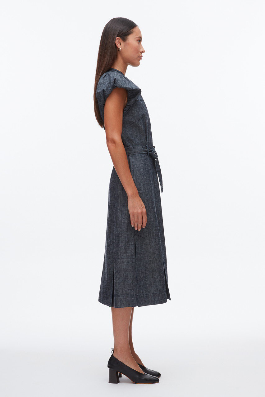 3.1 Phillip Lim フィリップリム デニム レース ワンピース 中古・古着通販】3.1 phillip lim (スリーワンフィリップリム) デニム