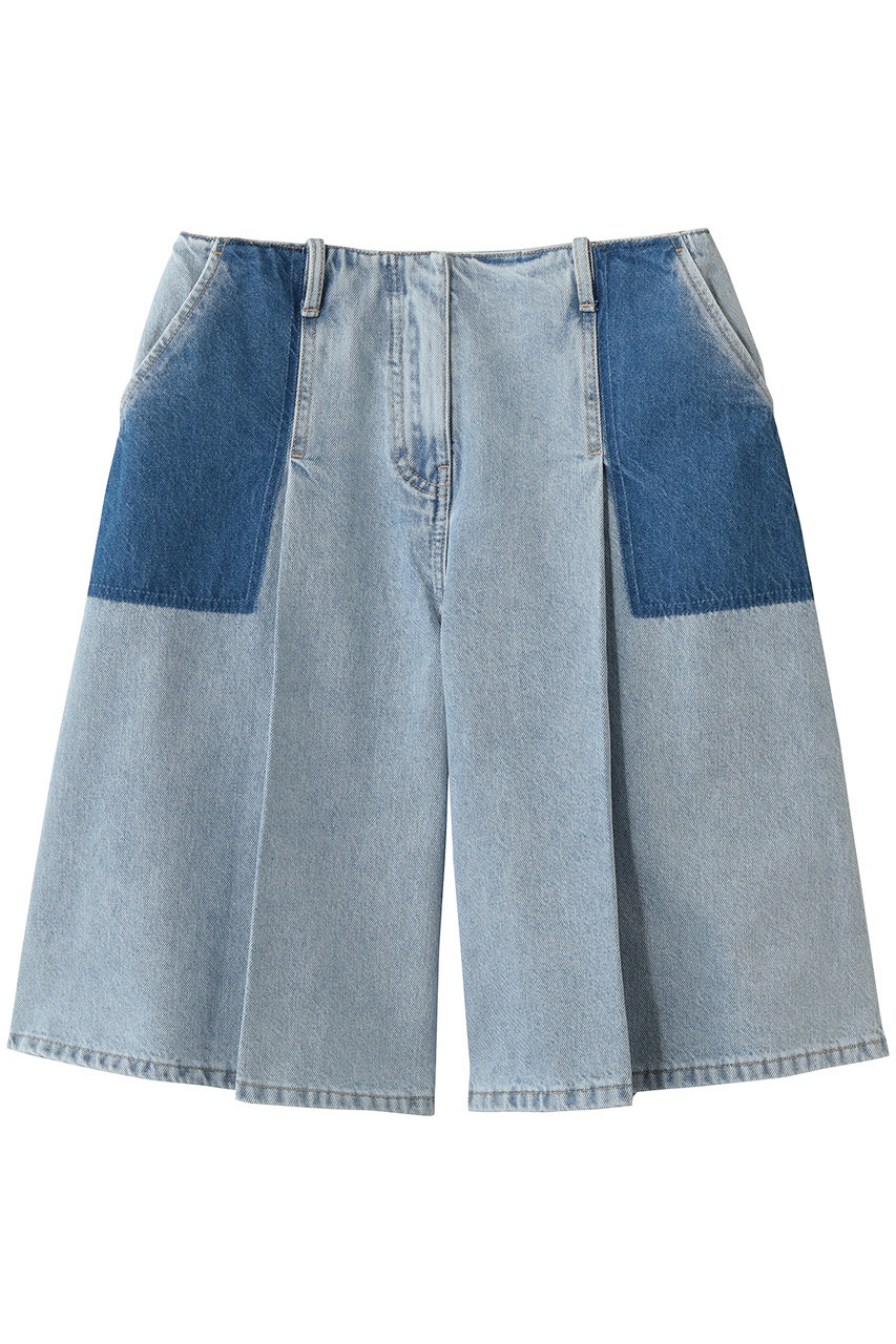 3.1 フィリップ リム/3.1 Phillip Limのゴースト パッチ ライトウェイト デニム バミューダ ショーツ(ライトブルー/S261-51391LID)