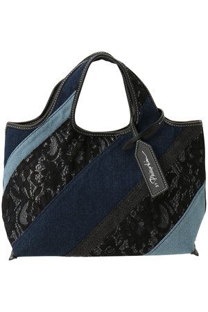 3.1 フィリップ リム/3.1 Phillip LimのLACE PATCHWORK ミニ マーケット トートバッグ(120600/120602)