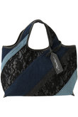 LACE PATCHWORK ミニ マーケット トートバッグ