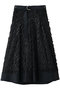 TEXTURE ORGANZA ベルテッドミディスカート 3.1 フィリップ リム/3.1 Phillip Lim ミッドナイト