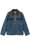 コーデュロイコンビ チョアデニムジャケット 3.1 フィリップ リム/3.1 Phillip Lim ウォッシュトミディアムブルー