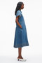 トラペーズ ミディデニムシャツドレス 3.1 フィリップ リム/3.1 Phillip Lim