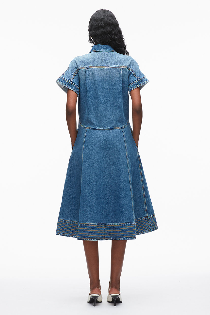 3.1 Phillip Lim(3.1 フィリップ リム)｜トラペーズ ミディデニム
