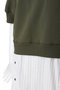 ストライプポプリンコンビ フレンチテリードレス 3.1 フィリップ リム/3.1 Phillip Lim