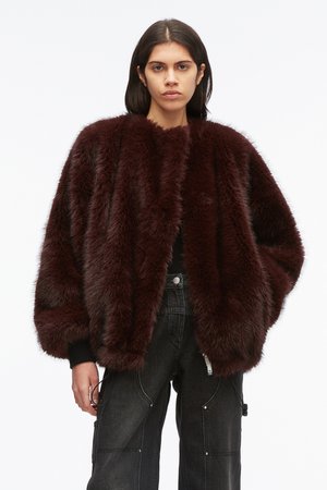 3.1 フィリップ リム/3.1 Phillip LimのFAUX FUR ブルゾンジャケット