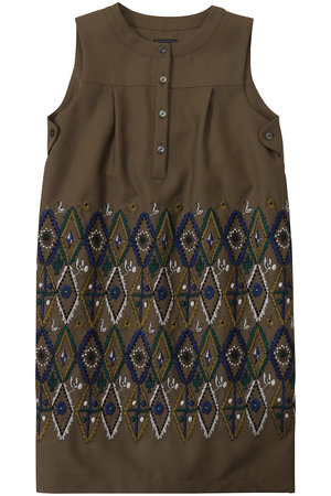 ミナ ペルホネン/mina perhonenの【KIDS】forest diamond ワンピース(200200/200206)