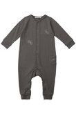 【BABY】choucho ロンパース グレー 80