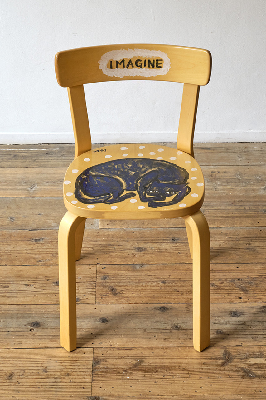 【ELLE DECOR 30th】【Artek】vintage Chair 69