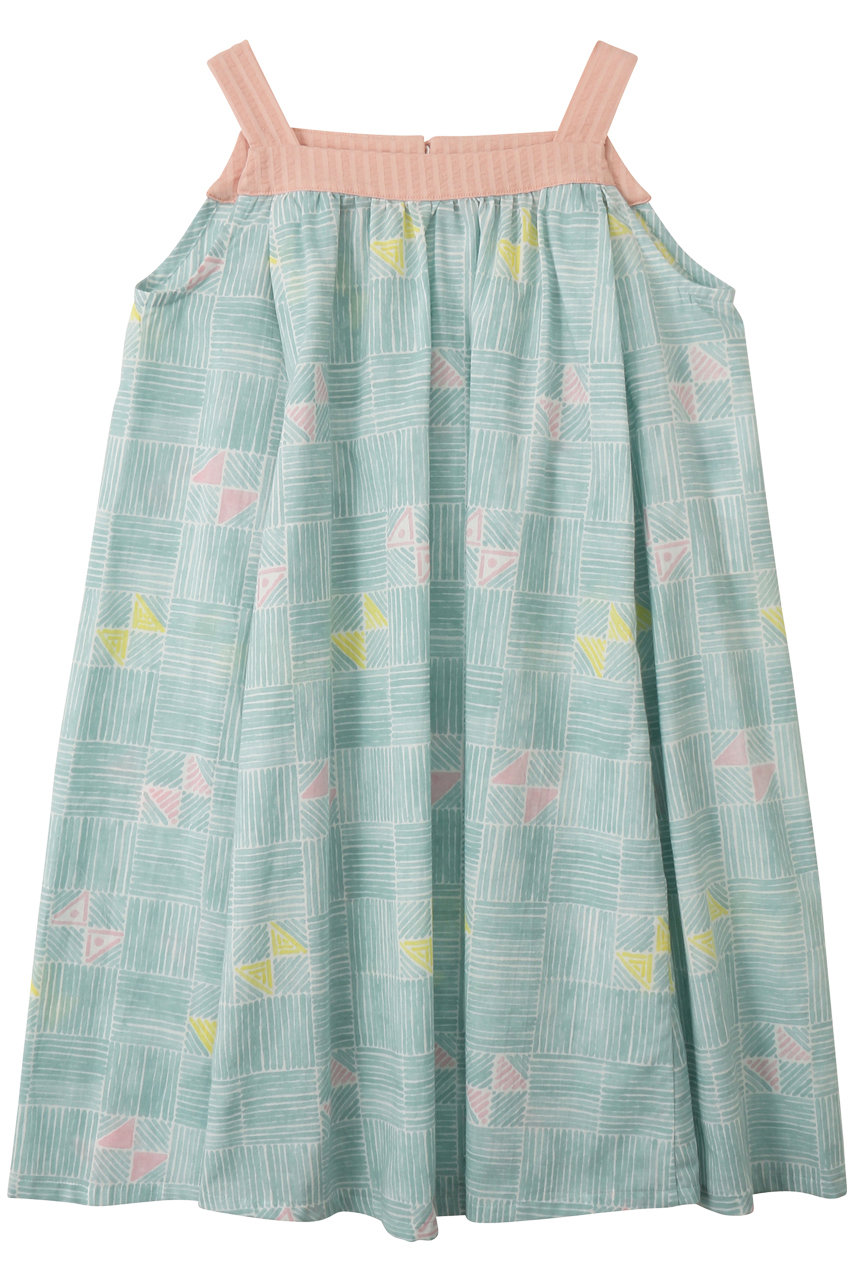 ＜ELLE SHOP＞ mina perhonen 【Kids】flaperhonen ワンピース (ライトブルー 140) ミナ ペルホネン ELLE SHOP