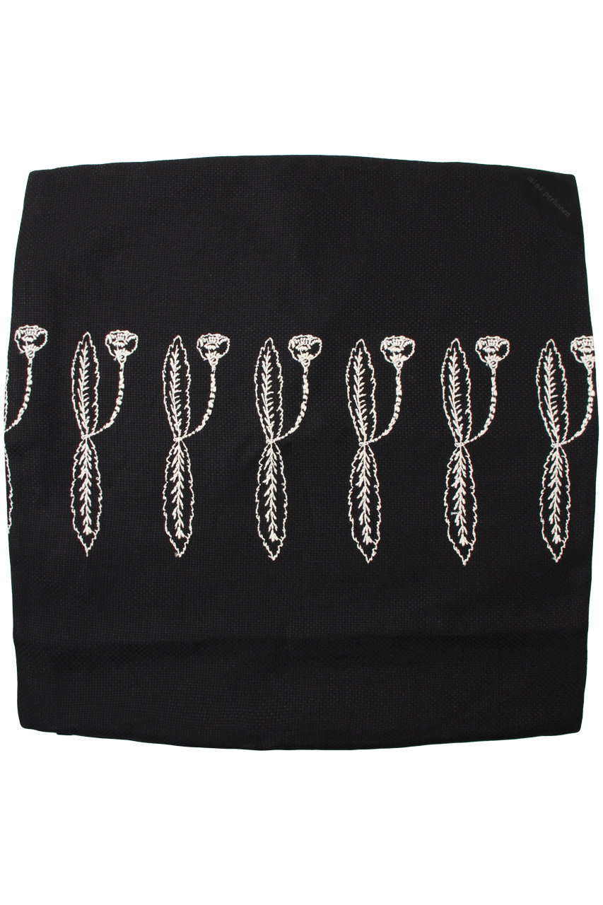 mina perhonen ravioli cushion クッションカバー(約50×50cm) (ブラック F) ミナ ペルホネン ELLE SHOPの画像