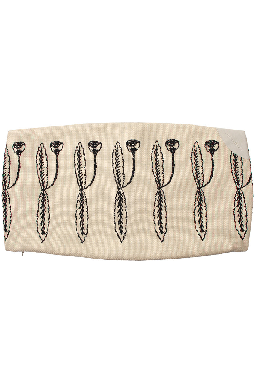 ミナ ペルホネン/mina perhonenのravioli cushion クッションカバー(約50×25cm)(ベージュ/ABS7084)
