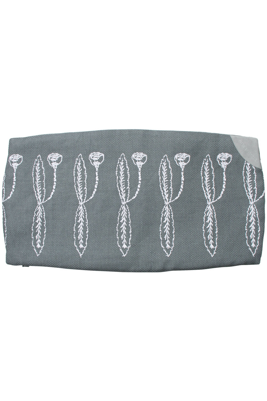 ＜ELLE SHOP＞ mina perhonen ravioli cushion クッションカバー(約50×25cm) (グリーングレー F) ミナ ペルホネン ELLE SHOP
