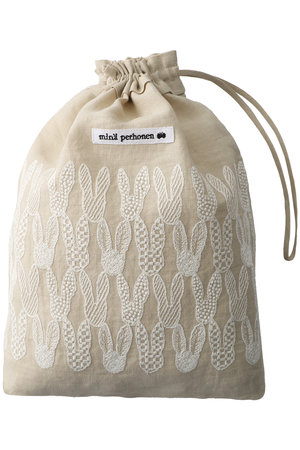 ミナ ペルホネン/mina perhonenの【Kids】pomppia ポーチ(約32×24cm)