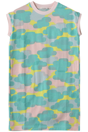 ミナ ペルホネン/mina perhonenの【KIDS】slow cloud ワンピース(200200/200206)