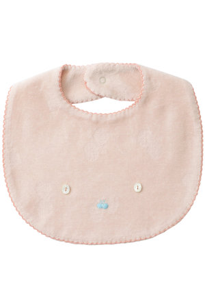 ミナ ペルホネン/mina perhonenの【BABY】fluffy ビブ(200800/200801)