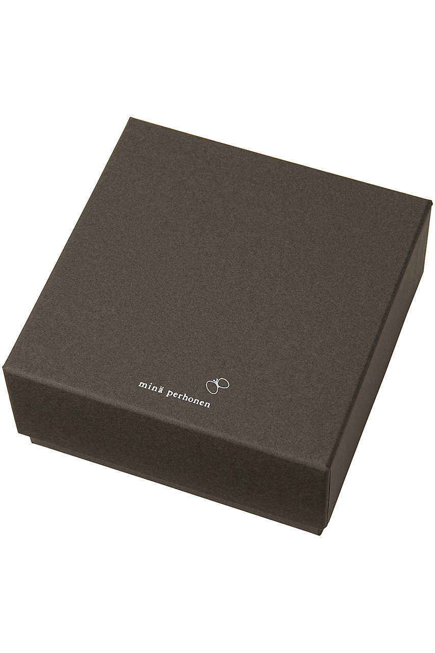 mina perhonen(ミナ ペルホネン)｜trip flower ブローチ/ブルーグレー