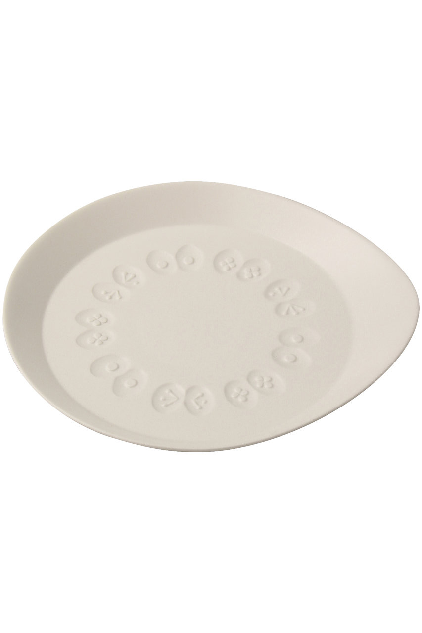 ミナ ペルホネン/mina perhonenの【KIDS】choucho プレート大(ホワイト2/BP7114P)