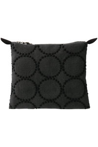 ミナペルホネン　タンバリン　tambourine quartz pouch tambourine（タンバリン） トレイL ライトブルー