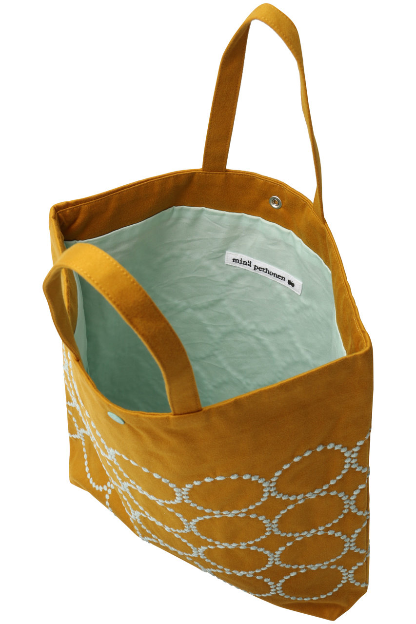 ハンドメイドꕤ︎︎控えめフリルのトートバッグ ミナペルホネン Lulu 再掲載のご案内です】 mina perhonen tambourine フリルegg bag