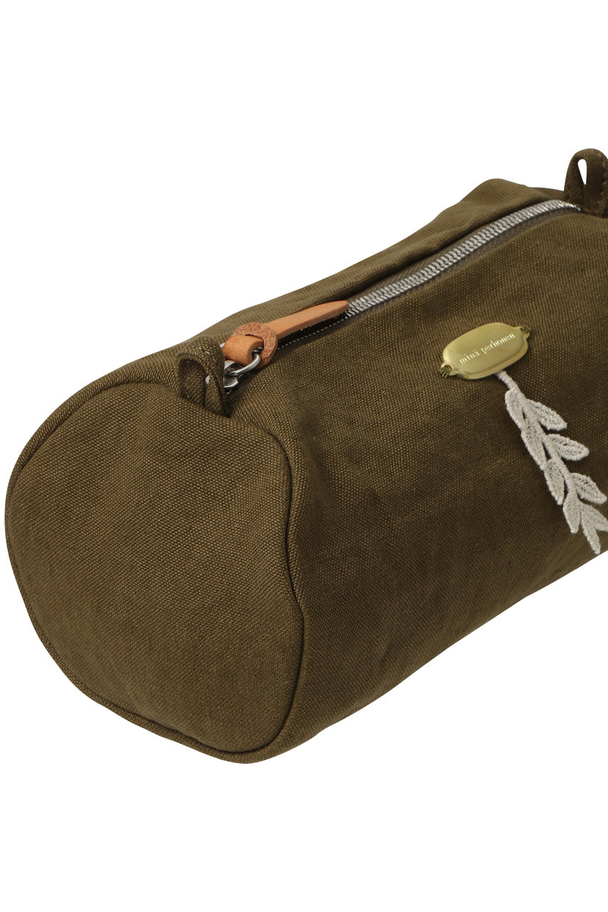 Mina perhonen 幾何学模様 ポーチ ストラップ付き symphony tetra