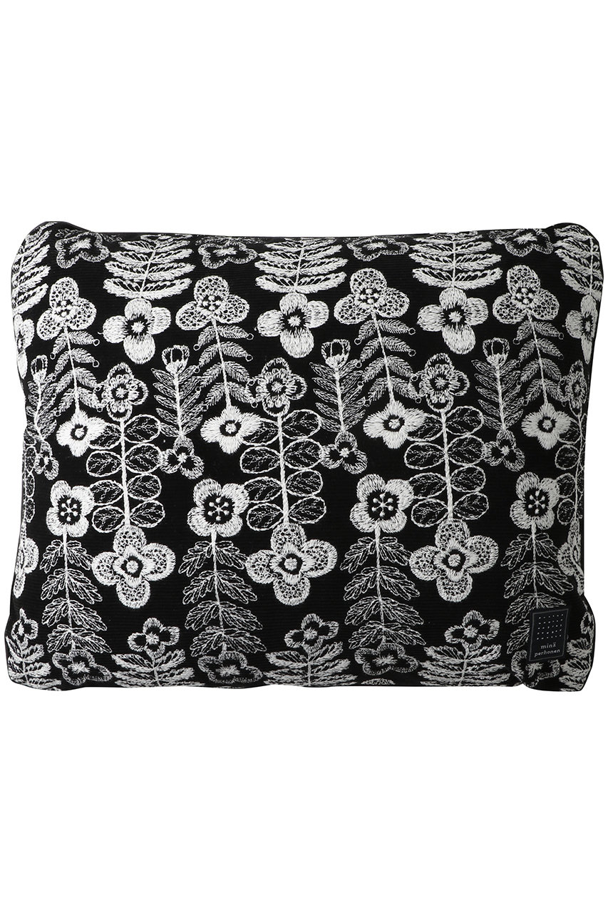 ミナ ペルホネン/mina perhonenのgnocchi cushion クッション L(ブラック/ADA7745)